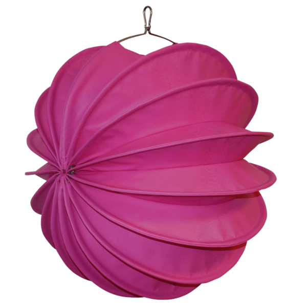 Wetterfester outdoor lampion Barlooon M pink Seitenansicht