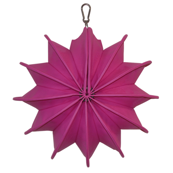 Wetterfester outdoor lampion Barlooon S pink von der Seite