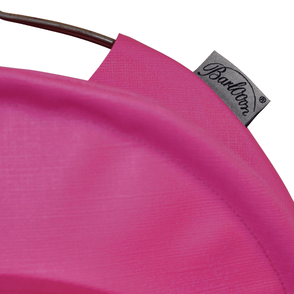 Wetterfester outdoor lampion Barlooon in pink mit dem Label